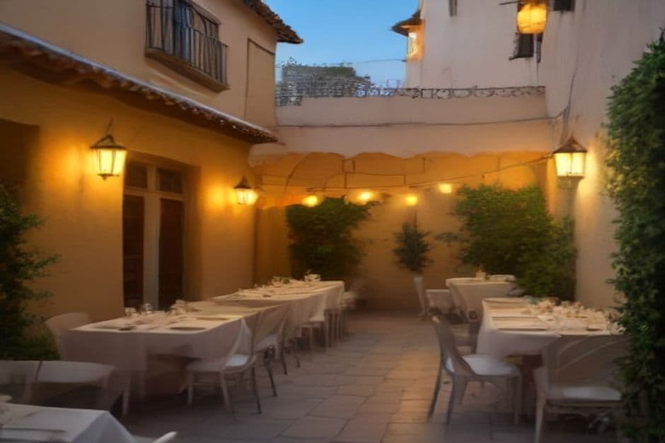 Terraza del restaurante